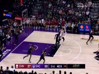 NBA夏季联赛加州经典赛 中国男篮VS国王 20240707